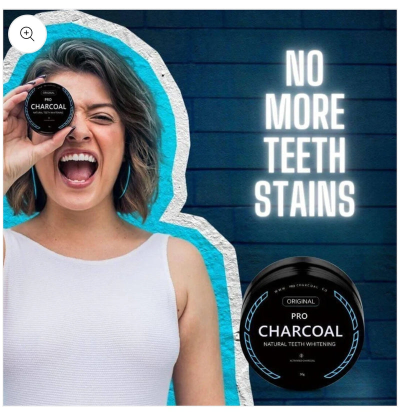 Wow White Organic Teeth Charcoal